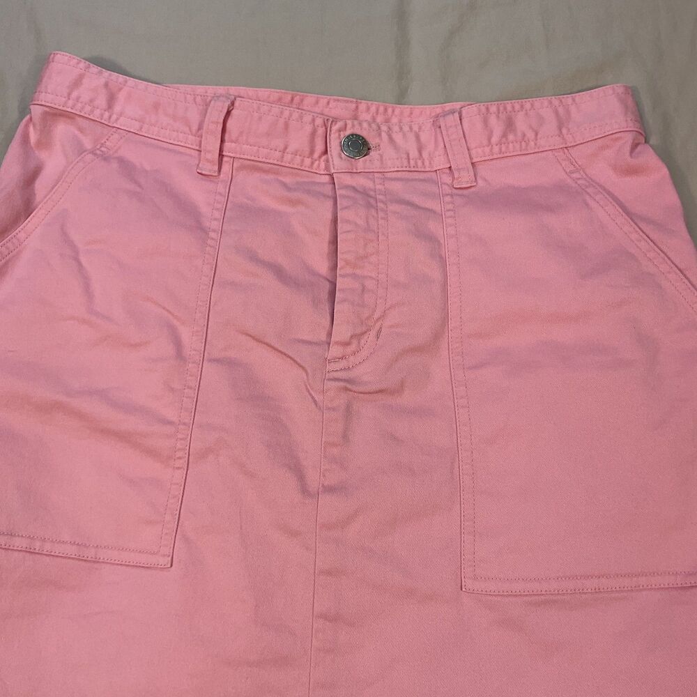 Ralph Lauren Pink Cotton Stretch Skirt Women’s Size 6 Preppy Casual Resort Golf - Picture 9 of 13